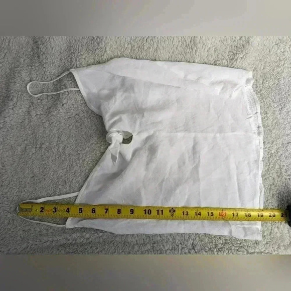 DYNAMITE NEW WITH TAGS Camisole all white  crop and loose fit Super cute !! - Picture 8 of 8